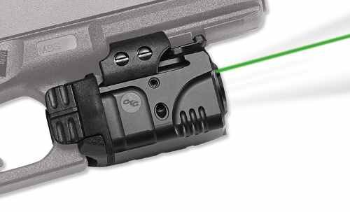 Crimson Trace CMR-204 Green Laser 5mW 100 Lumen Light Polymer Black - Crimson Trace - 0.50" AT 50 FT