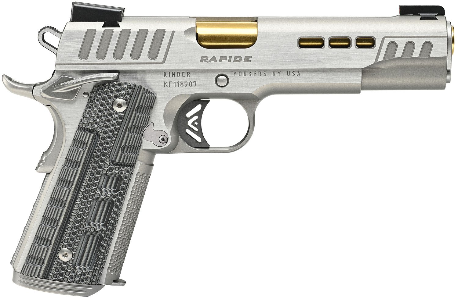Kimber Mfg.inc 3000423CA Rapide Dawn (CA) (MA) 45 ACP 8+1 5" KimPro...