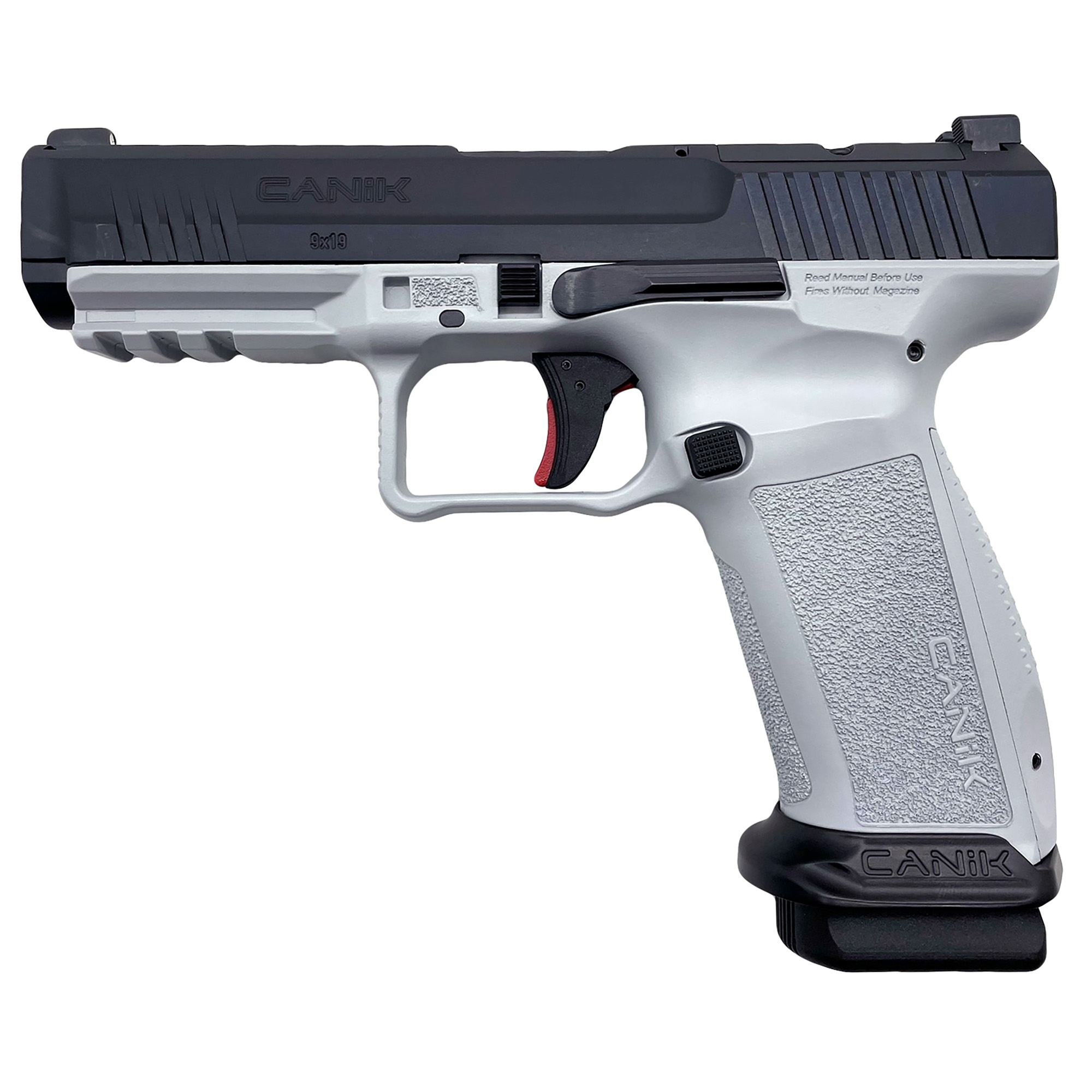 Canik HG7415-N TP9 Mete SFT 9MM Pistol, 4.47" Barrel, Black/White, 2 Mags
