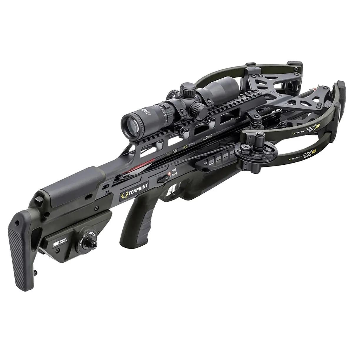 TEN Point Xbow Trx26 Acuslide Maxx Rangemaster 100 Moss CB250031849 - TenPoint