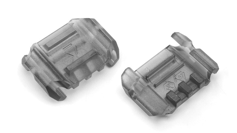 Strike Industries ARCMSMP Picatinny Rail Cover with Cable Management Clear Smoke