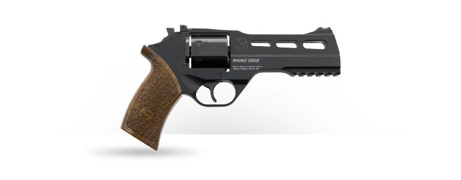 Chiappa RHINO 50DS 9MM 5" ADJ. SIGHT BLACK/WALNUT - Chiappa Firearms - 9mm