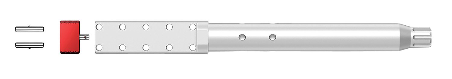 Real Avid AVAR10LLVB Lug-Lok Upper Vise Block Aluminum w/Steel Pins - Real Avid - NATURAL