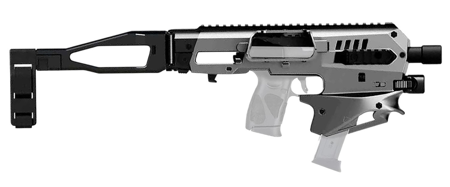 CAA MCKGEN2TU Micro Conversion Kit Gen 2 Glock 9/40 with Brace, Grey
