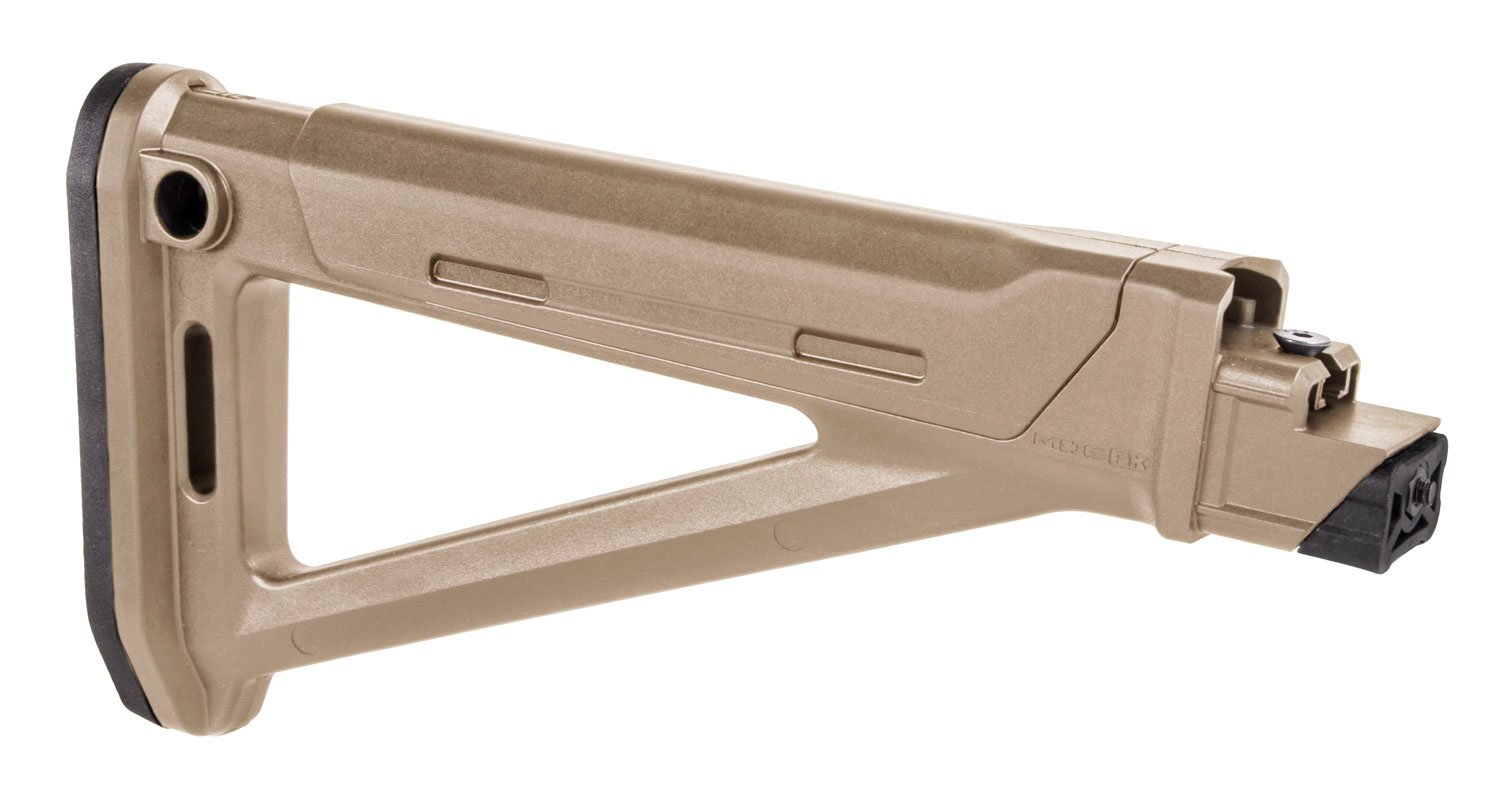 Magpul MAG616FDE MOE AK Stock Fixed Flat Dark Earth Polymer 12.8"