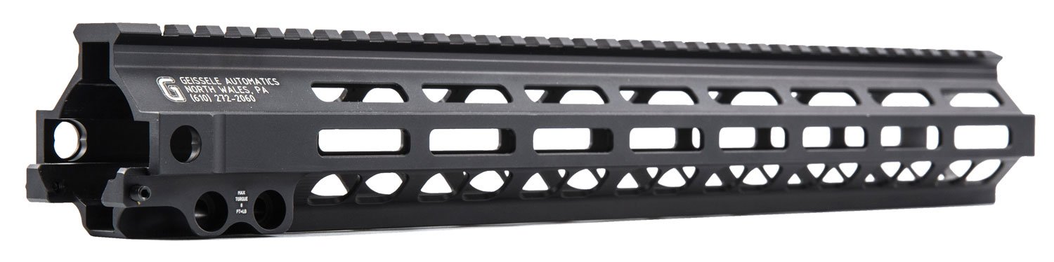 Geissele 05-286B Super MK8 M-Lok Rail 15" Aluminum Black AR15/M16/M4 - Geissele - RIFLE