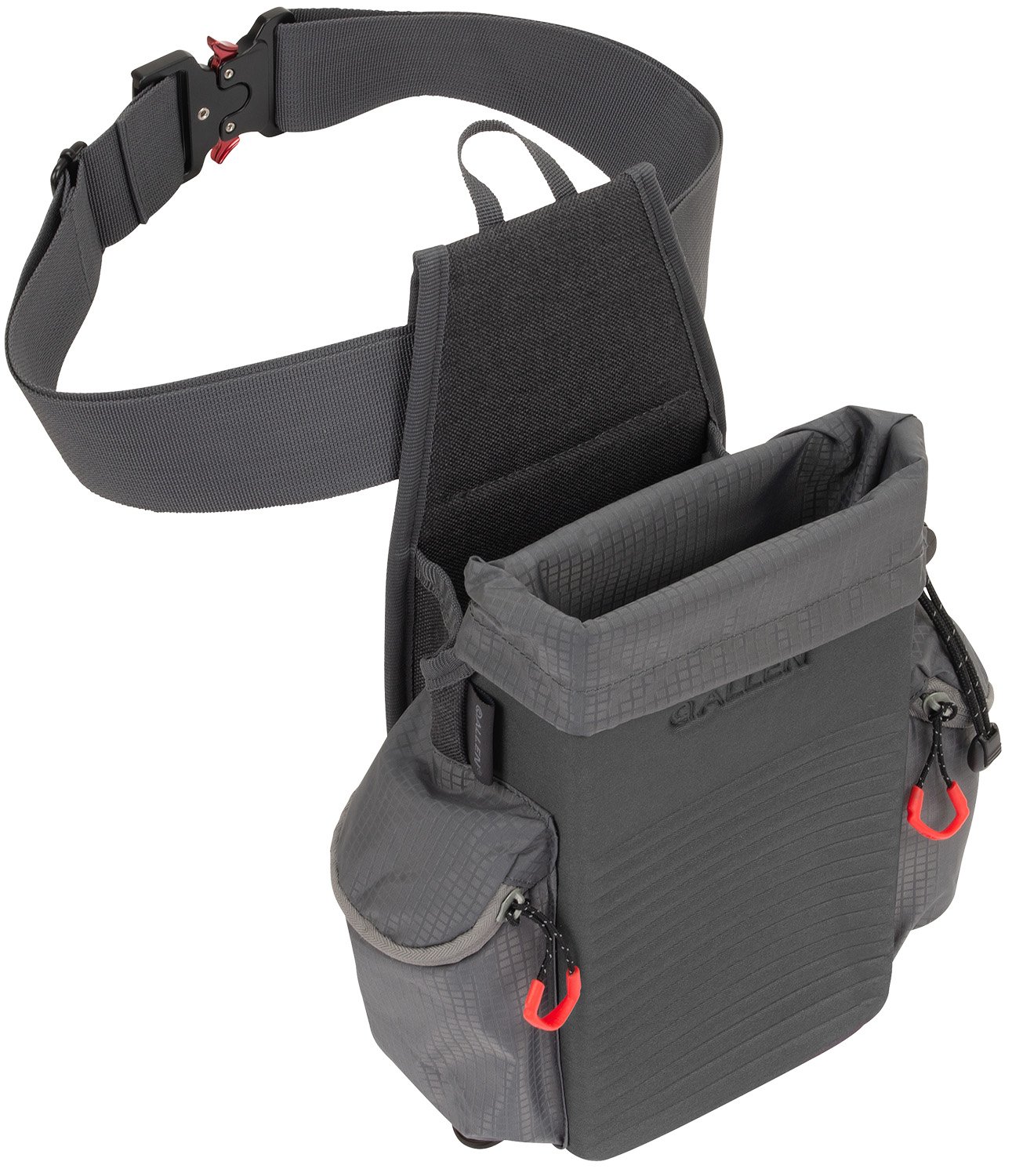 Allen 8317 Competitor Shell Bag 12 Gauge Gray Molded EVA Adjustable Belt - Allen Company - GRAY