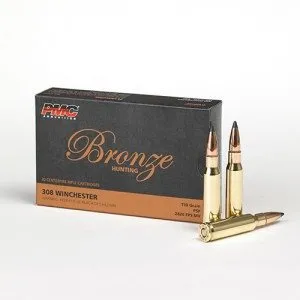 PMC Bronze .308 Winchester Rifle Ammo - 150 Grain SP 800rd Case 308SP - PMC - .308 Winchester for sale at TheGunDock