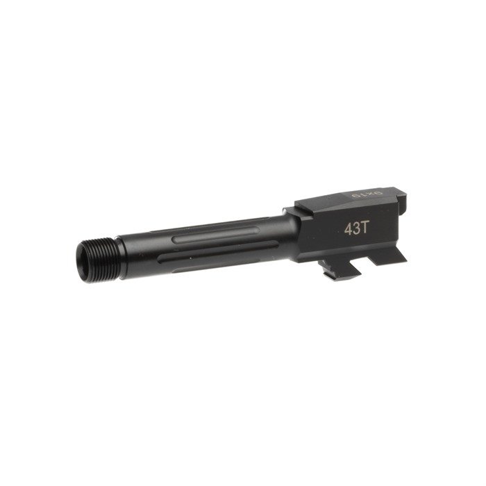 Brownells BRN Pistol Fluted G43 9MM Luger 3.41" Threaded Barrel