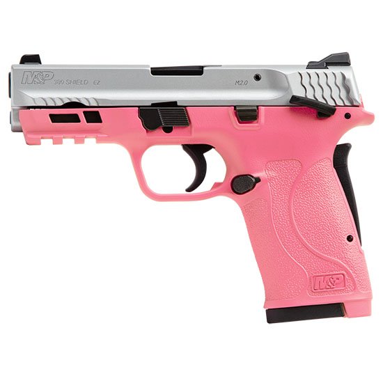 Smith & Wesson M&P380 Shield EZ 13282 Pink Satin 380ACP 8+1 3.6" Barrel - Smith & Wesson - 380 AUTO