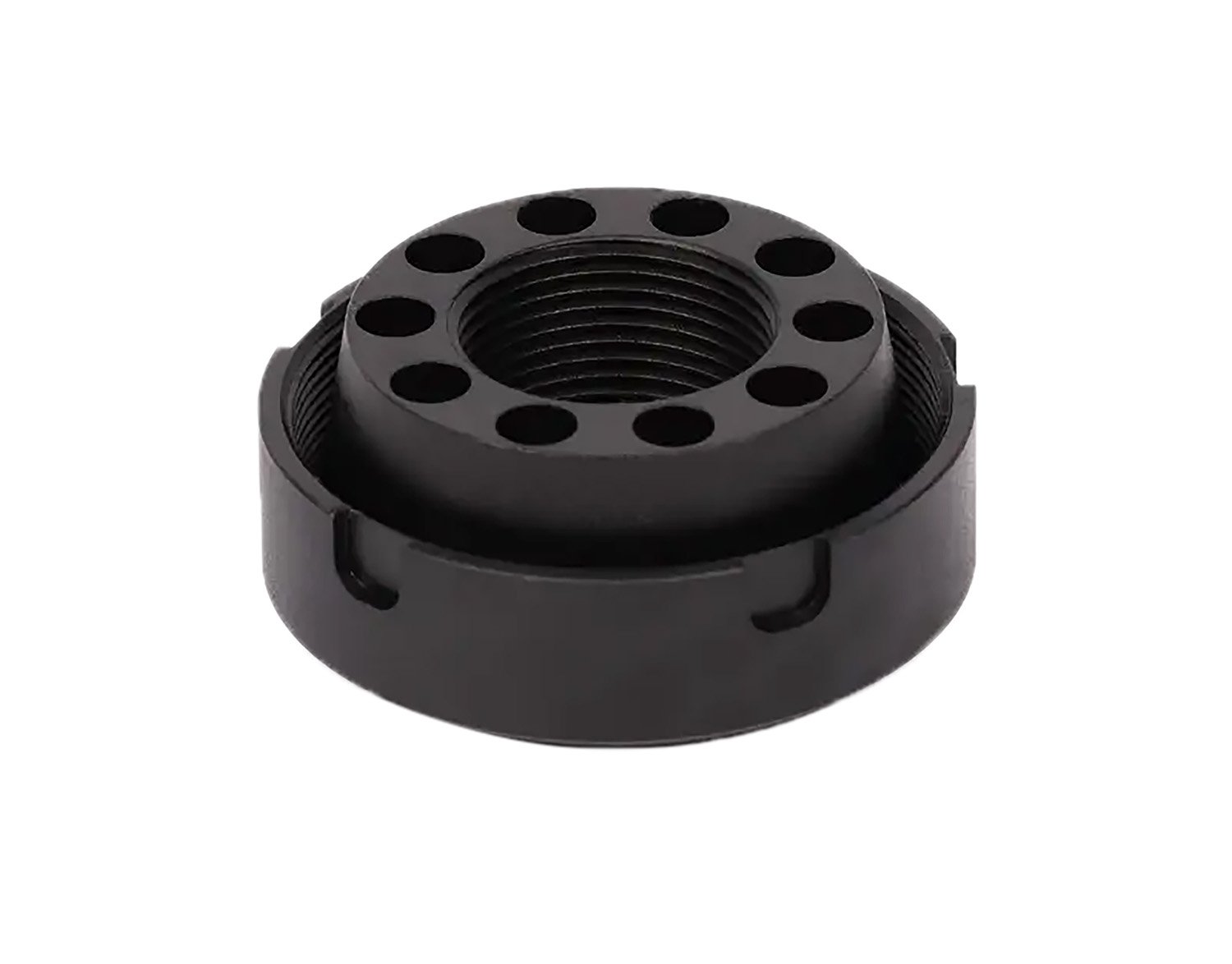 Buy SilencerCo AC4745 Charlie Direct Thread Mount Fits M13x0.75 Stainless Steel Oxide Black online