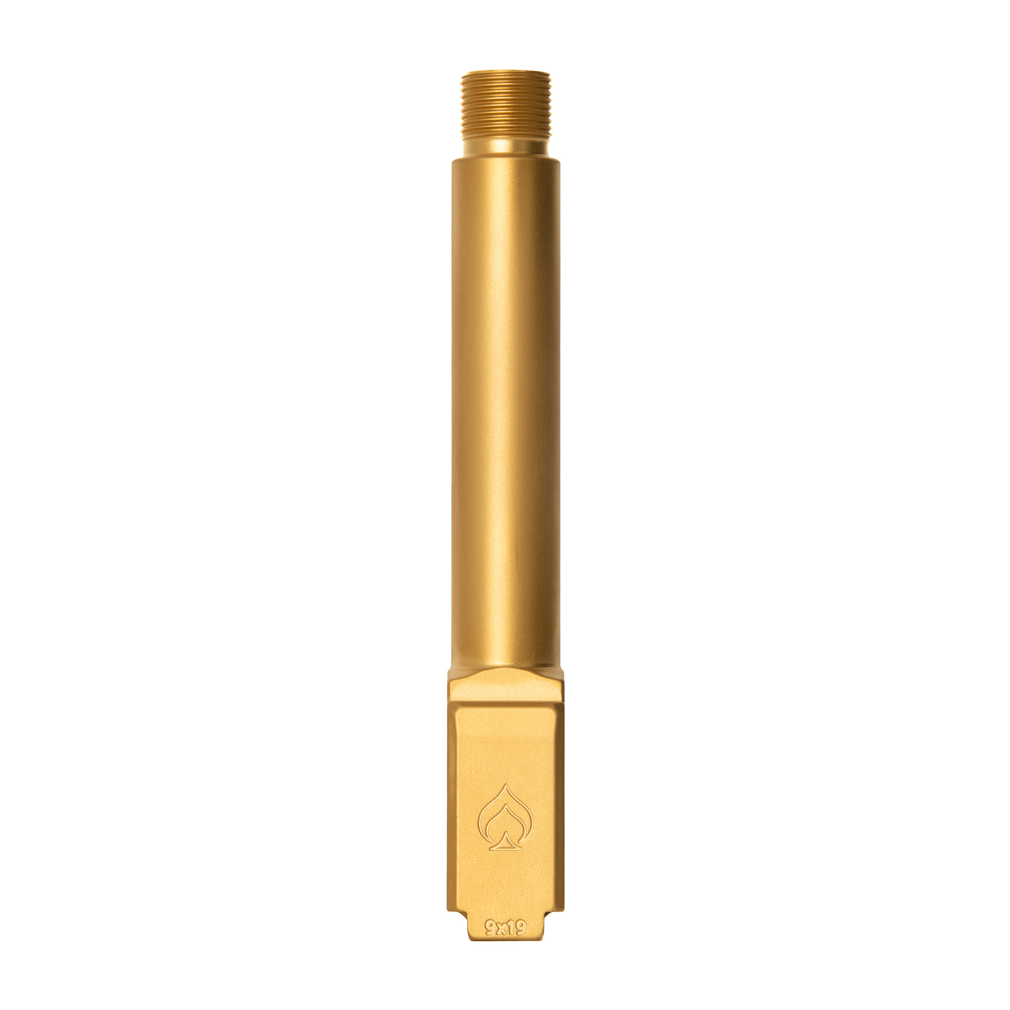 Ballistic Advantage BAPSG195T1G 9MM 4.5" Threaded Barrel 1/2x28 Gold Finish