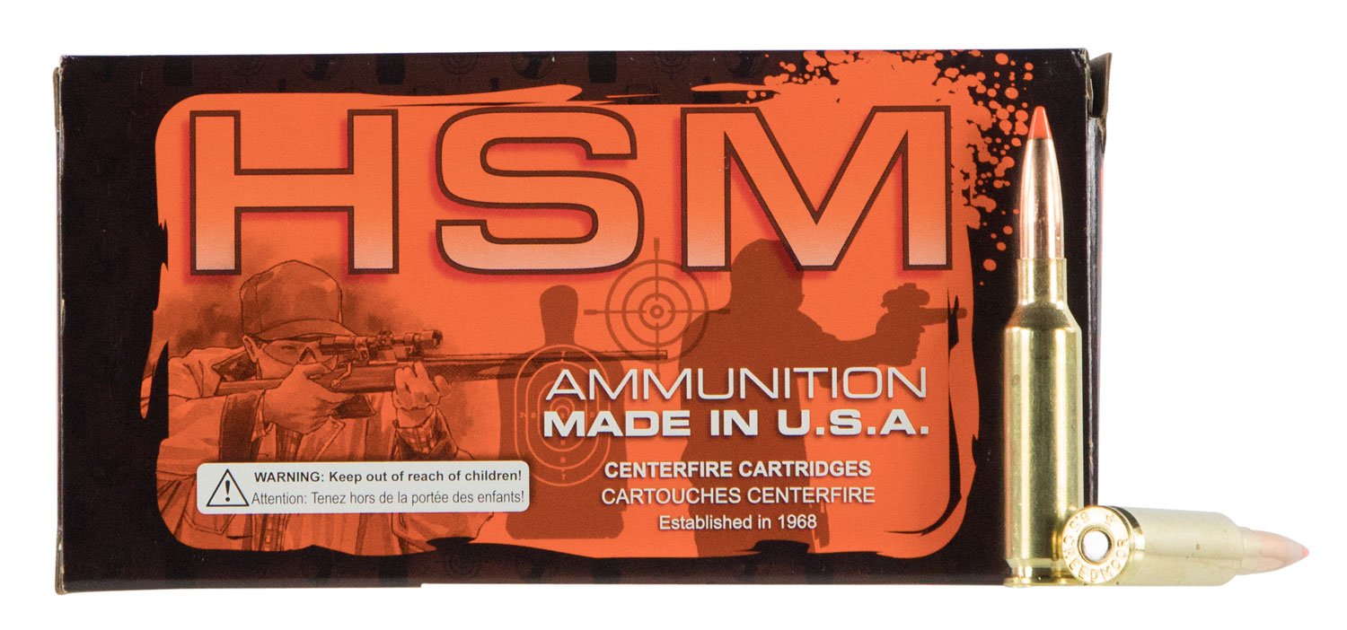 HSM 22311N Match 223 Rem 77 gr Sierra MatchKing BTHP 50 Rounds