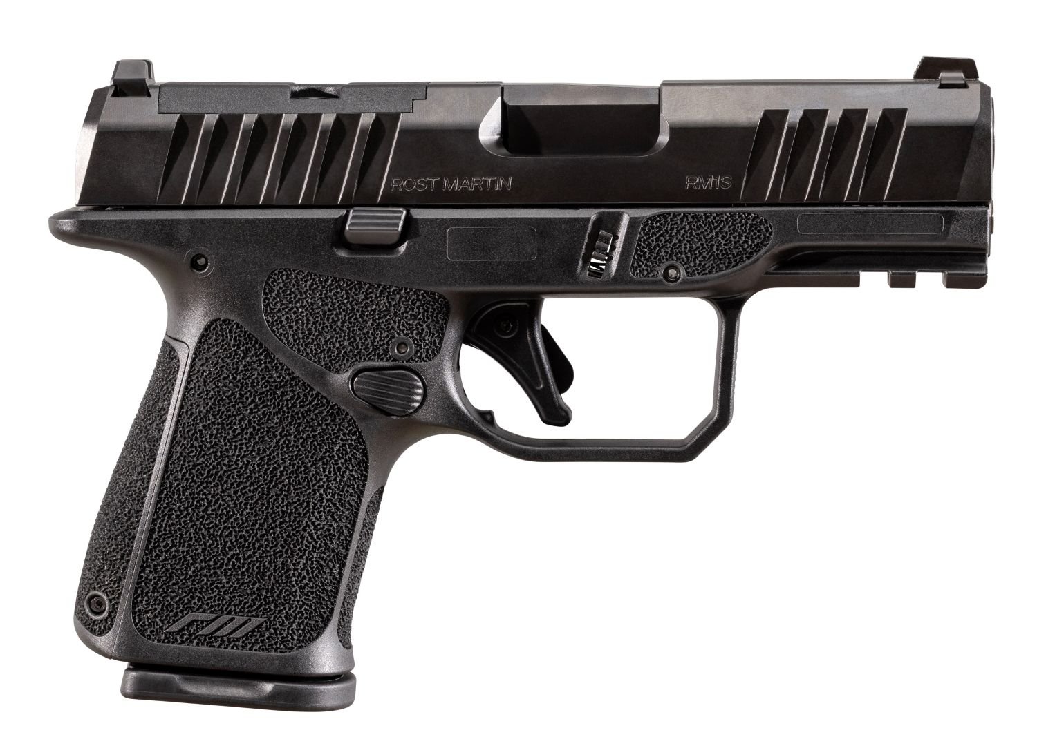 ROST Martin RM1S 9x19 Pistol 10+1 Black Polymer 3.6" Barrel