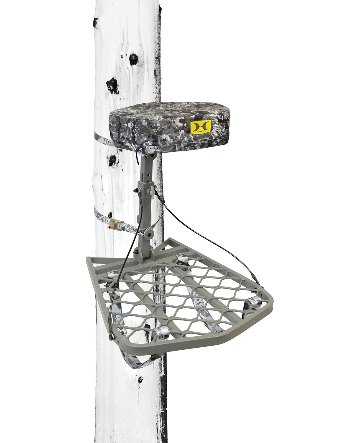 Buy Hawk Hwkfpra Helium Ultra Lite Hang-On Gray Powder-Coating Aluminum 16" online