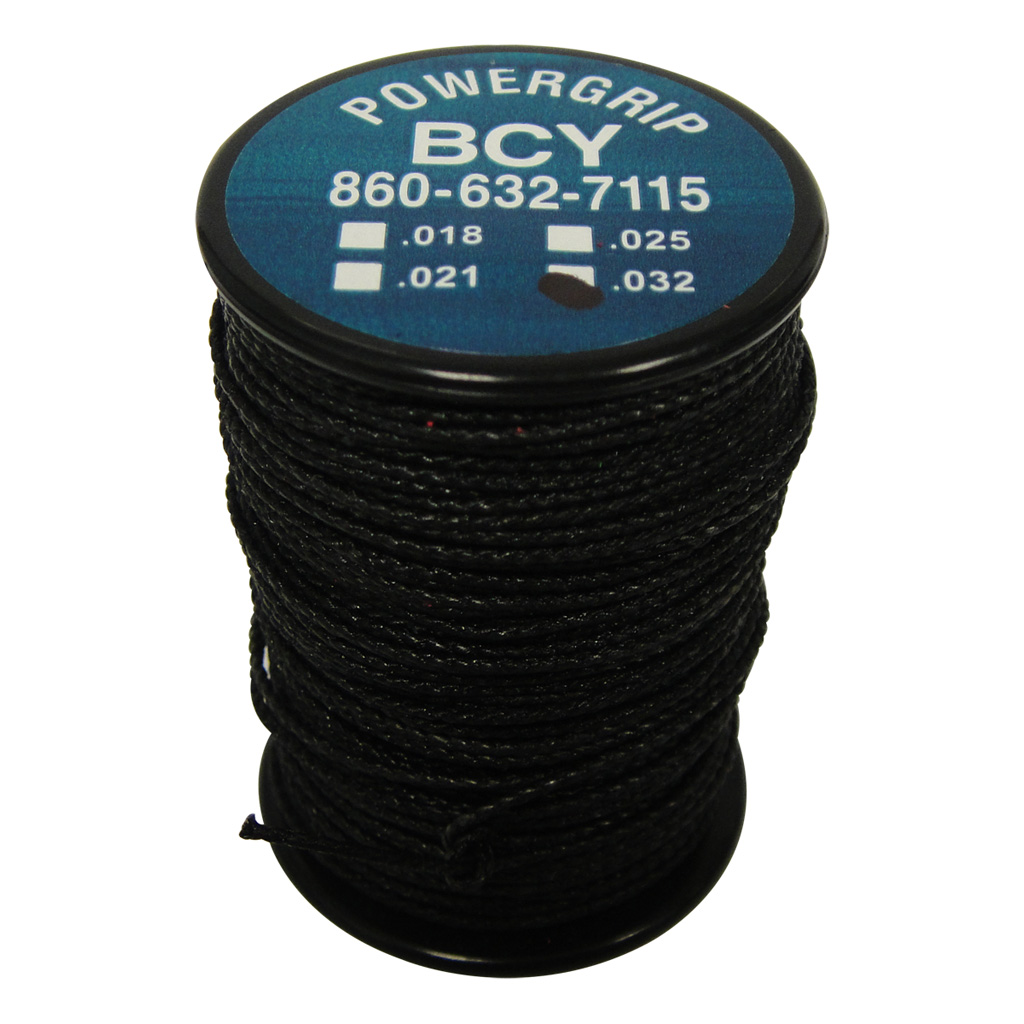 BCY Power Grip Serving Black .032 40 yds. - BCY