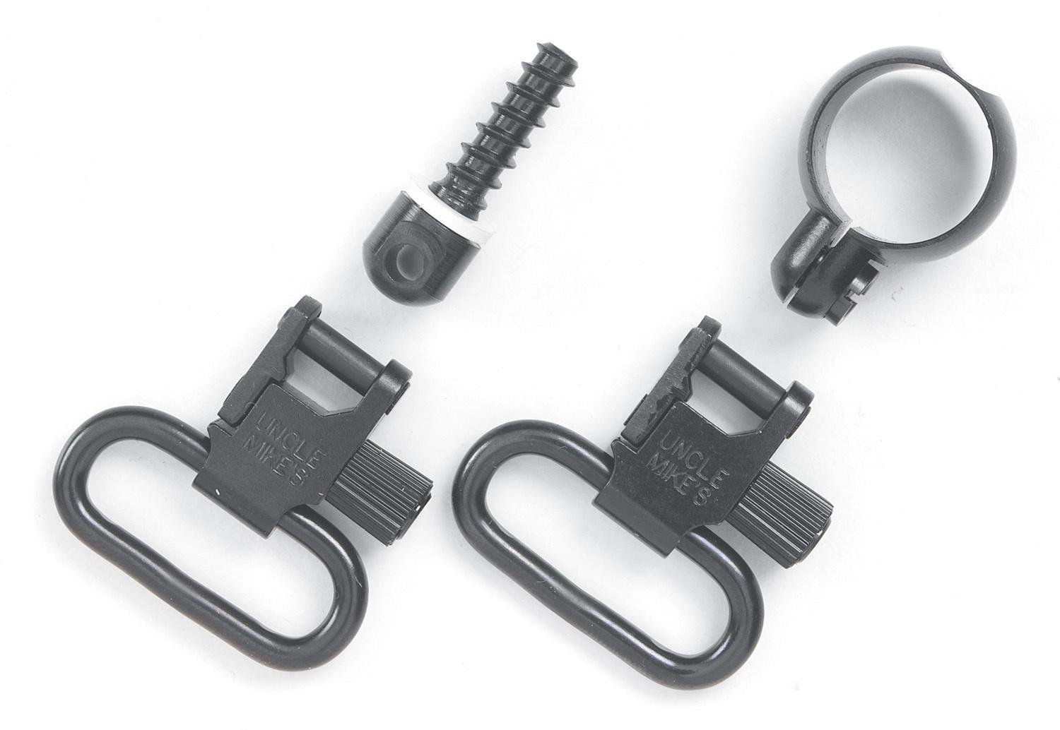 Buy Uncle Mike's Full Band Lever Action Swivel Set .645-.660 Winchester/Marlin Steel online