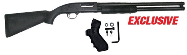 Maverick Arms Model 88 Pump Action Shotgun, 12 Gauge, Blue Finish, 20-inch Barrel, Black Synthetic Stock - Maverick Arms - 12 Gauge