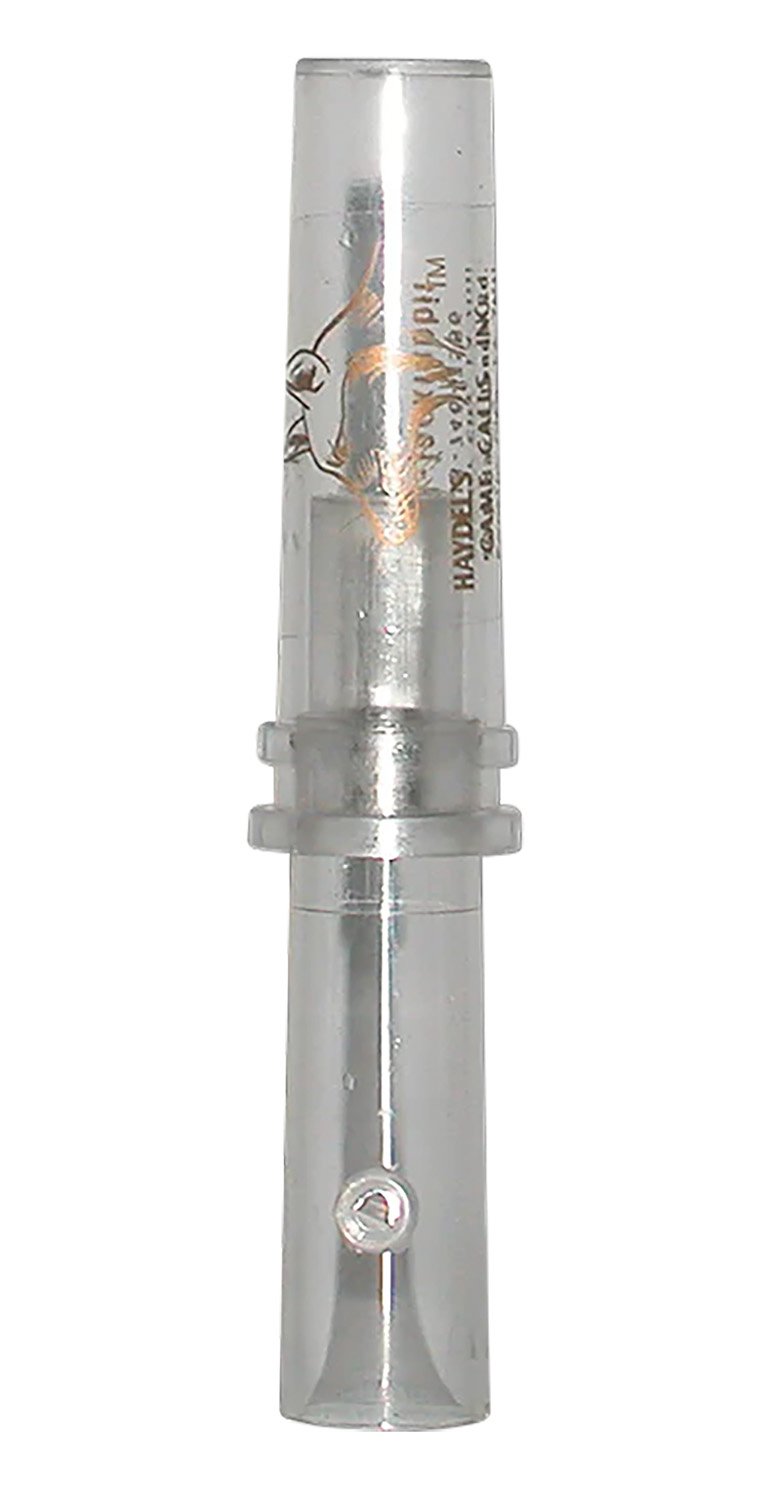Haydel's GHJ Government Hunter Double Reed Predator Call Clear Acrylic - HAY - PREDATOR