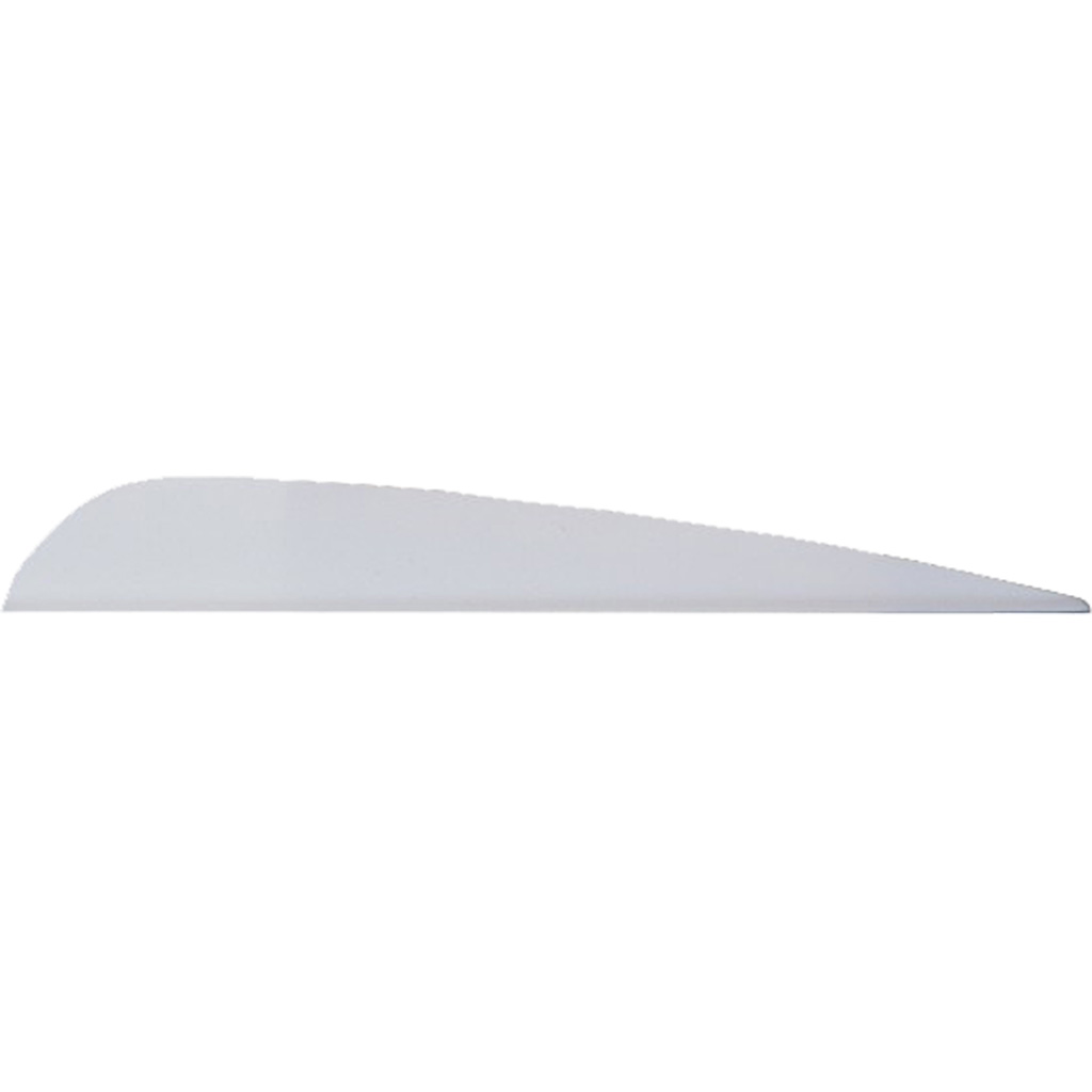 AAE Trad Vanes TRAD40WH50 White 4" 50 Pack High-Performance Archery