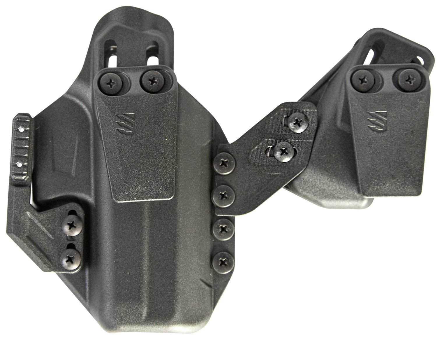 Blackhawk 416176BK Stache IWB Holster Glock 48 Ambidextrous Black Polymer - Blackhawk - BLACK