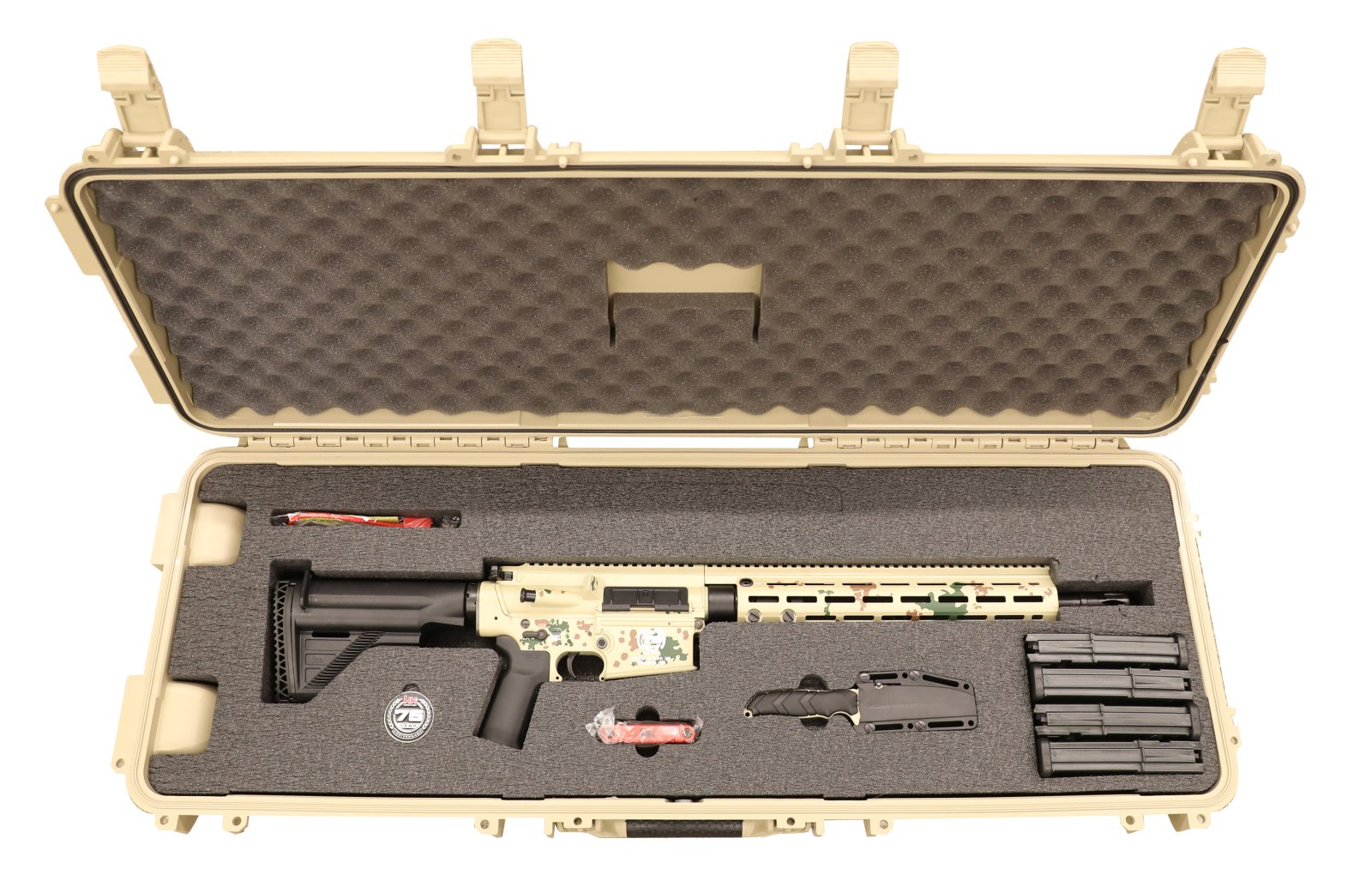 HK MR762-A1 81001007 7.62x51MM 75th Anniversary MLOK 20RD Tropentarn