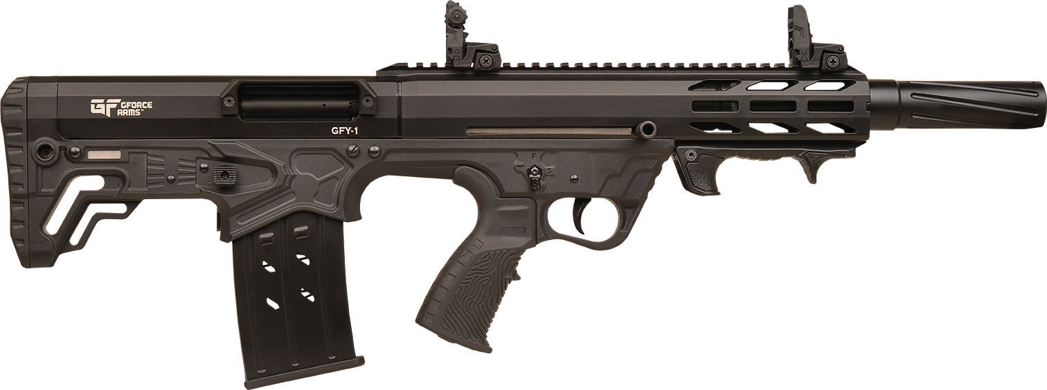 Gforce Arms GFY-1 Bullpup 12GA 18.5in. Barrel 5rd - Black (GFY1DBLK) - GForce Arms - 12 GAUGE