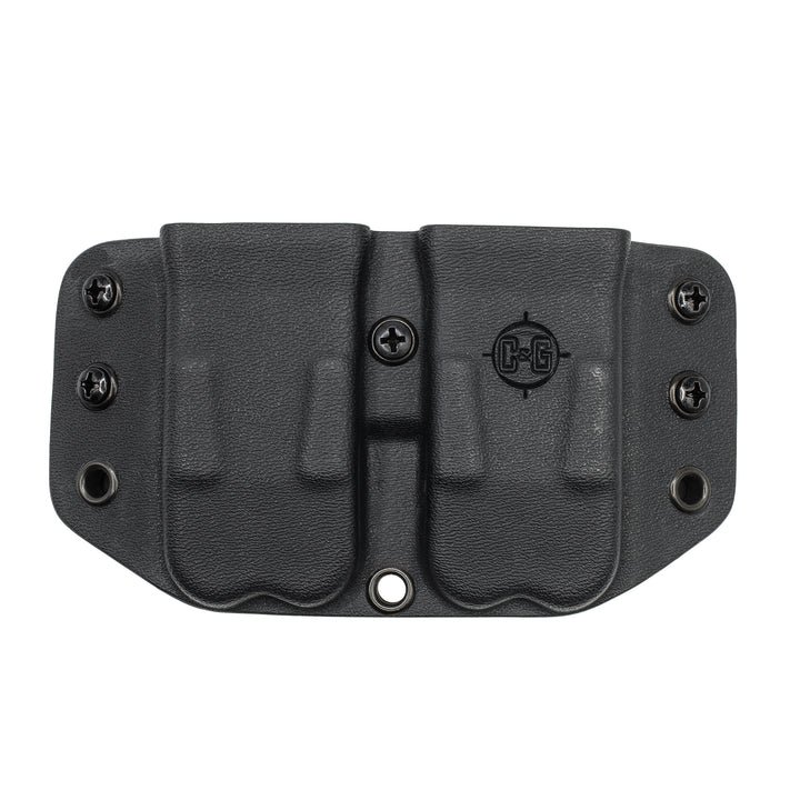 C&G P365/43X/HELLCAT | OWB DOUBLE FLAT MAGAZINE KYDEX HOLDER | AMBI