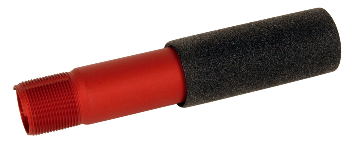 LBE Unlimited PBTRED AR-15 Pistol Buffer Tube Red Anodized Finish