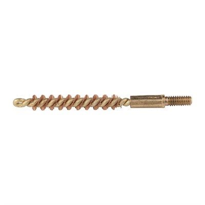 Pro-Shot Benchrest Brass Core/Bronze Bristle Pistol Bore Brush (5/40 Thread) .25 cal - Pro-Shot Products - .25