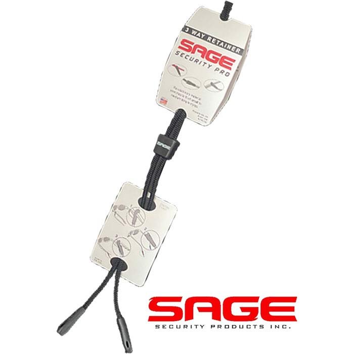Three Way Eyewear Retainer BK