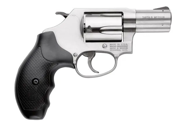 Smith & Wesson 162420 Model 60 Stainless Steel Revolver, 357 Mag or 38 S&W Spl +P, 2.12" Barrel, 5rd Cylinder, Satin Finish, J-Frame, Exposed Hammer - Smith & Wesson - 357 Magnum | 38 Special