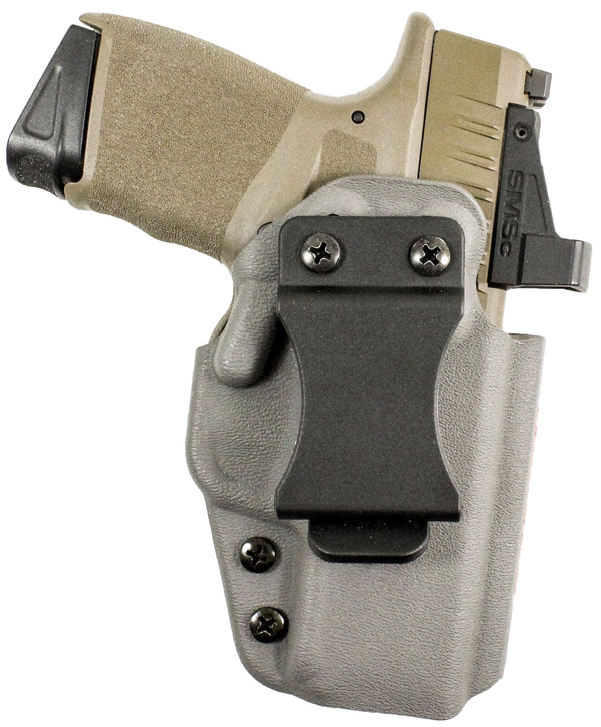 DeSantis 220LA6RZ0 Mean Streak IWB Holster Gray Right Hand Springfield Hellcat