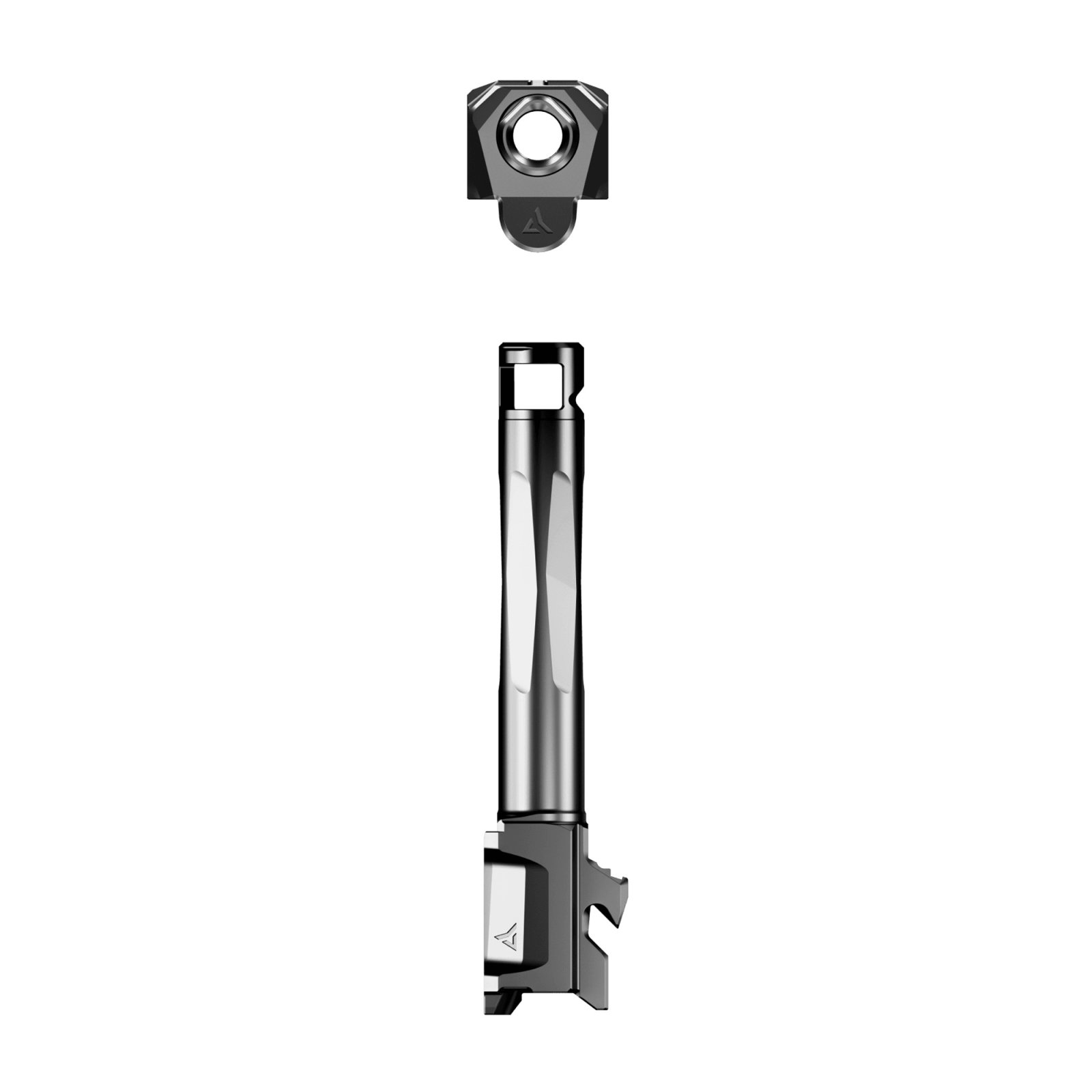 Radian Weapons R0944 Afterburner + Ramjet Black Fits Ruger RXM Barrel & Compensator Combo Match Grade Barrel BLACK/BLACK 