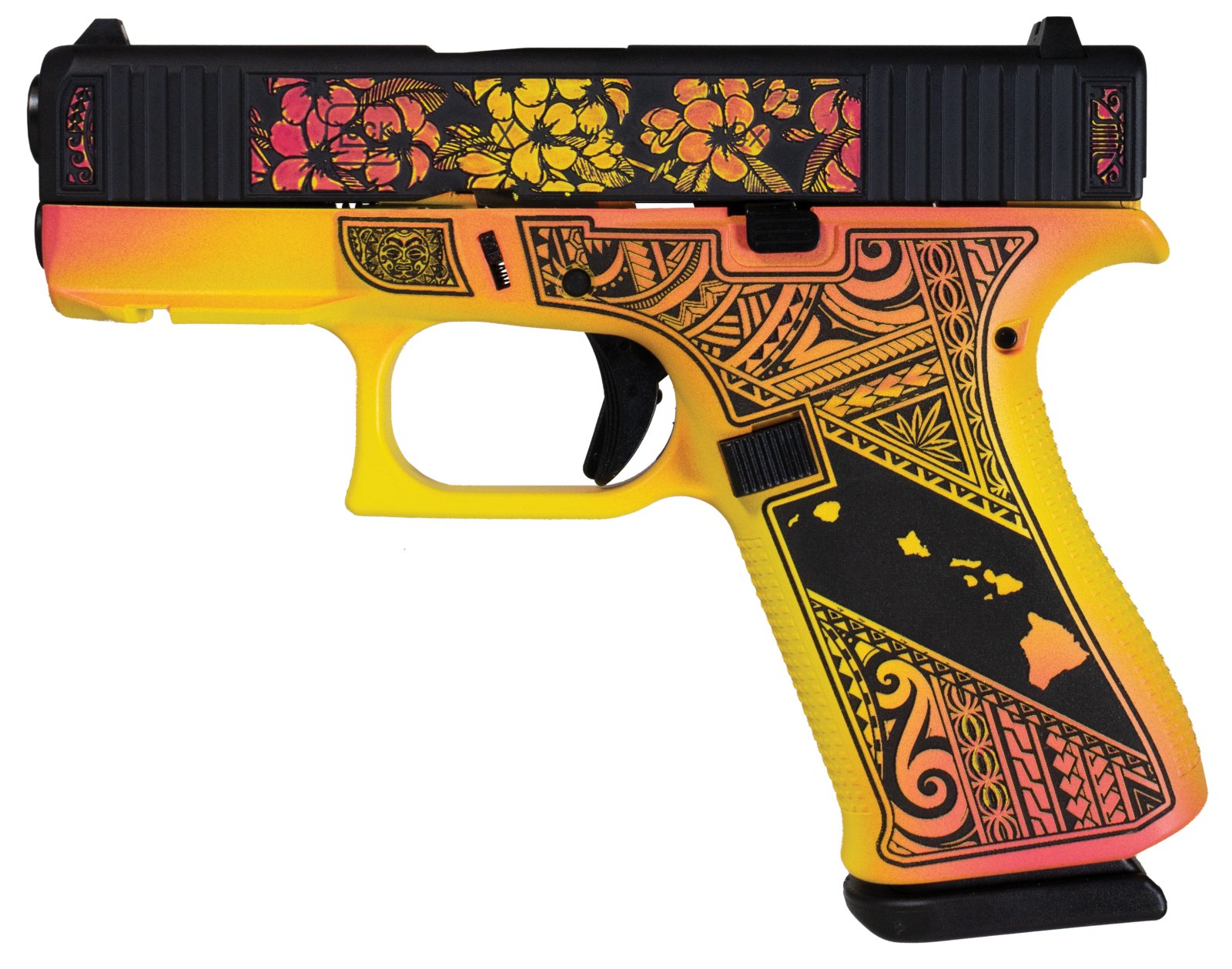 Glk Shark Coast Tactical 43x 9mm Hawaiian