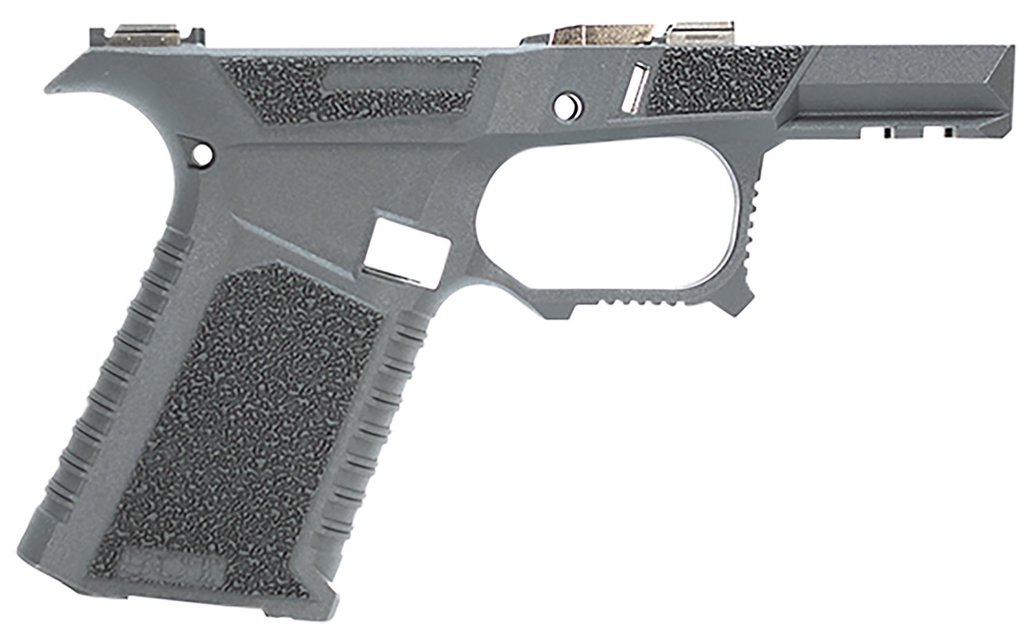 SCT Manufacturing 0225020100IC Sub-Compact Frame Gray Polymer for Glock 43X/48 - SCT - 380 AUTO
