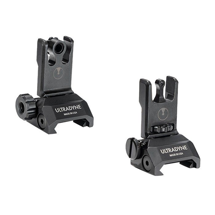 Ultradyne C2 Folding Front & Rear Sight Combo Aperture UD10014