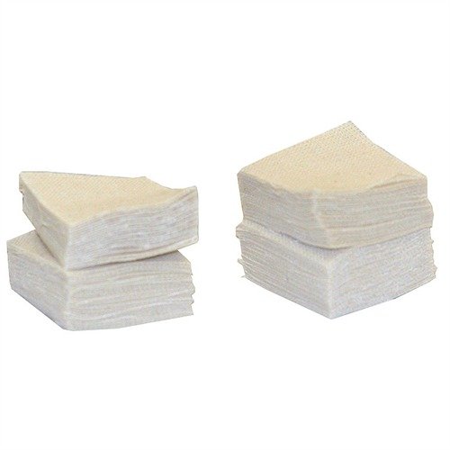 Brownells MIL-SPEC Cotton Patches 1.25" Square .22 Cal 1000 Pack - Brownells - 22 CALIBER