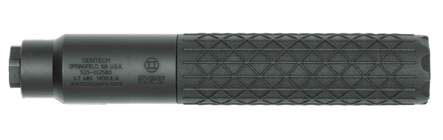 GEMTECH NEBULA 5.7x28mm 7.8 In 1/2x28 Black Cerakote