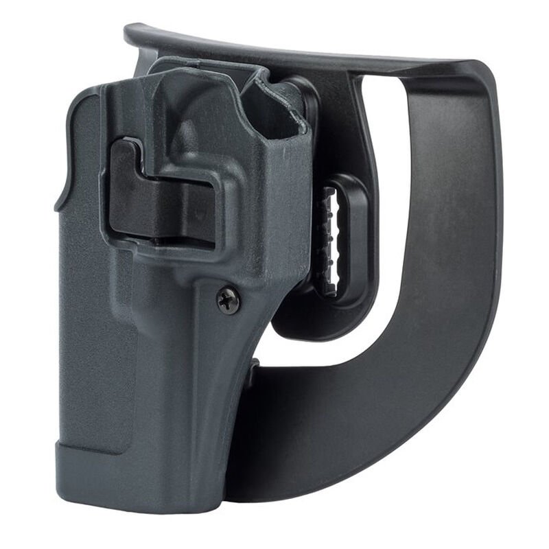 Blackhawk 413513BKL Serpa CQC Sportster OWB Size 13 Gun Metal Gray Polym... - Blackhawk - GUN METAL GRAY