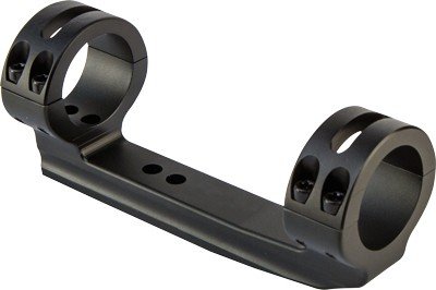Thompson Center 1082709 T/C Base with Integral Rings 1" High Encore Black