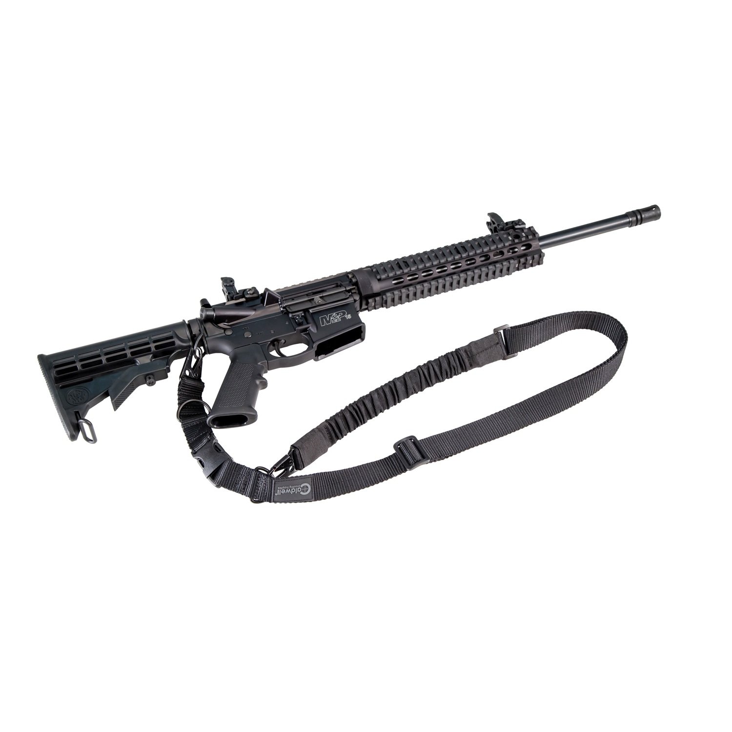 Caldwell 156216 AR Modular Dual Point Sling Kit Black Adjustable QD Buckle