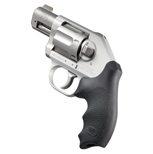 Kimber K6xs 38SPL + P 2" Silver 6rd KimPro II, High Contrast Sight, Hogue Grips - Kimber Manufacturing, Inc. - DAO
