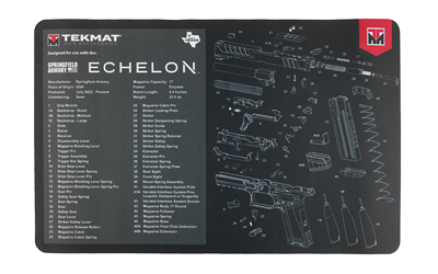TekMat Tekmat for Springfield Echelon Cleaning Mat Black