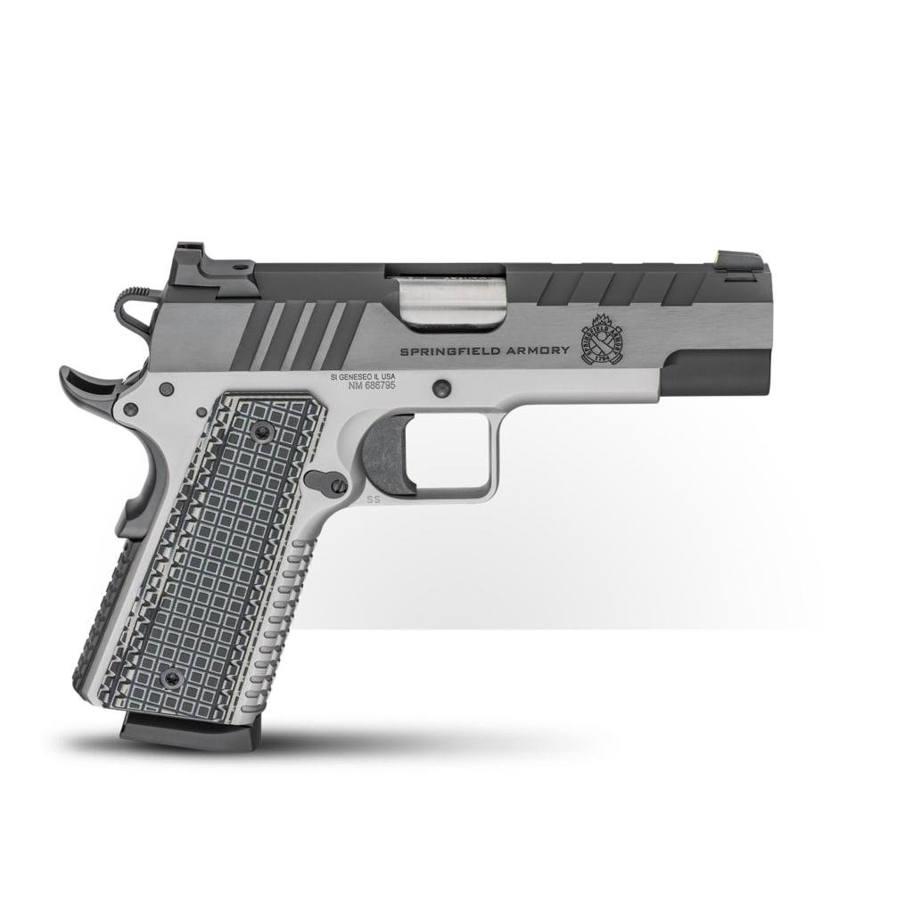 Springfield Armory 1911 Emissary 45 ACP 4.25 in Stainless/Black 8+1 - Springfield Armory - 45 ACP