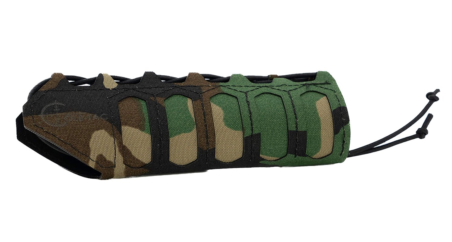 Cole-tac HG108 SD Handguard Wrap No Slots M81 Woodland Squadron 6.5" Long - Cole-Tac