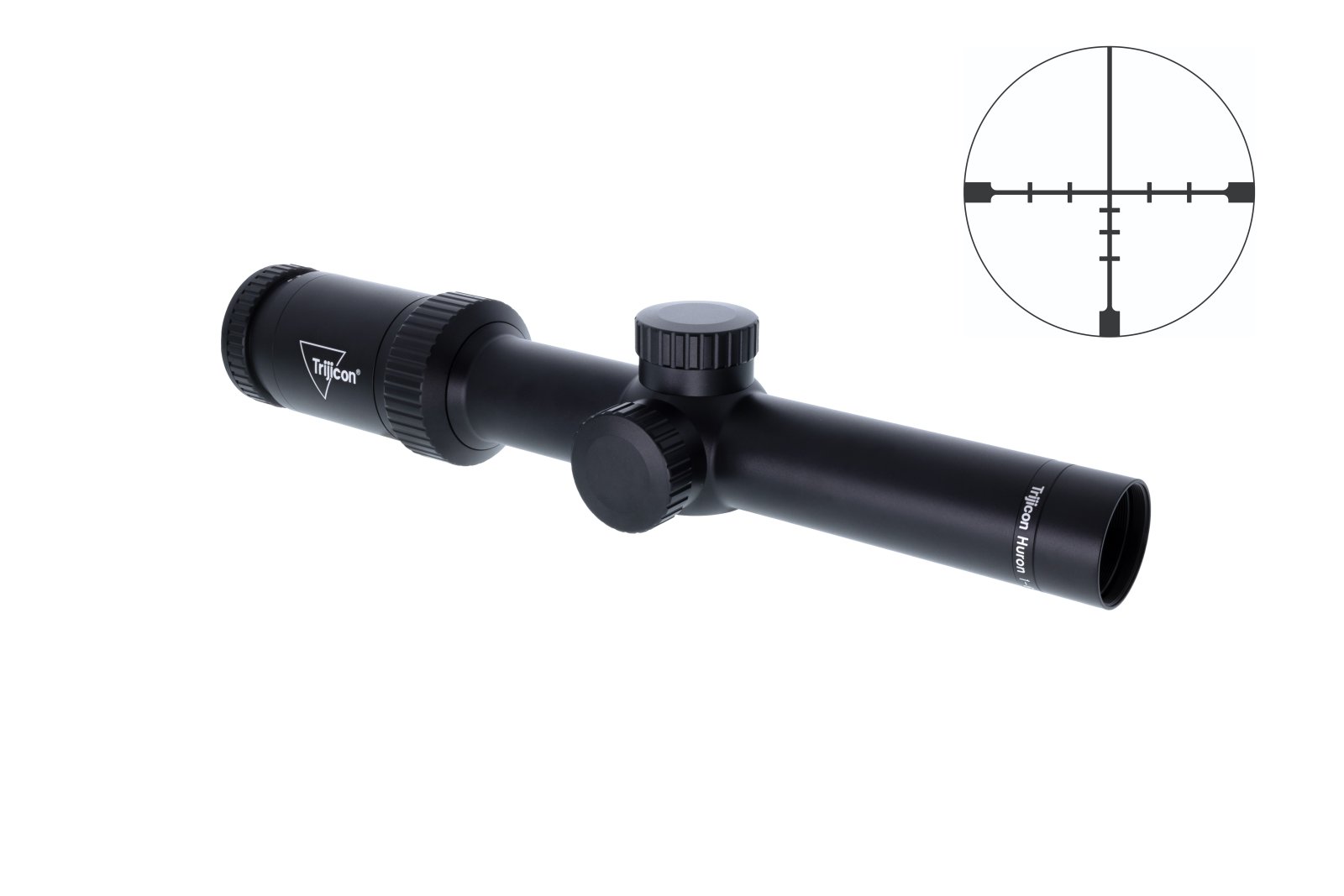 Trijicon 2700008 Huron 1-6x24 Riflescope BDC Hunter, 30mm Tube, Black - Trijicon - 24MM