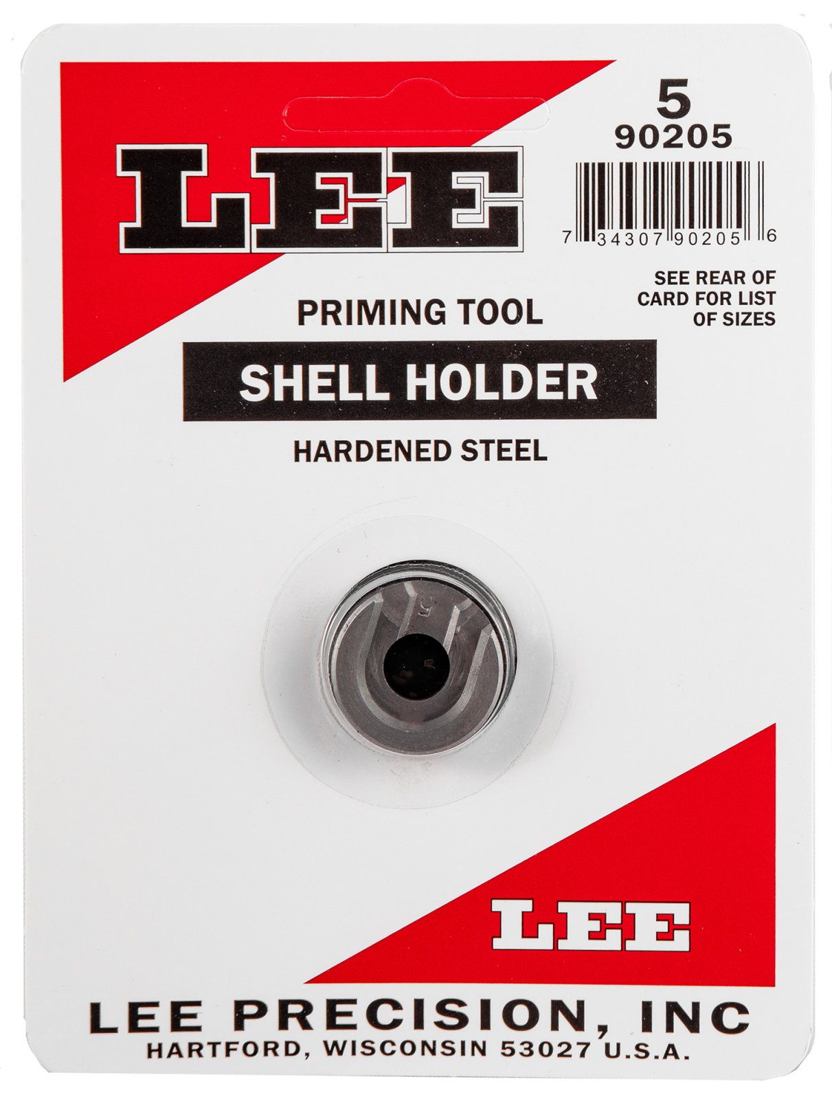 Lee #5 Shell Holder For Auto-Prime - Lee Precision - Standard Belted Magn