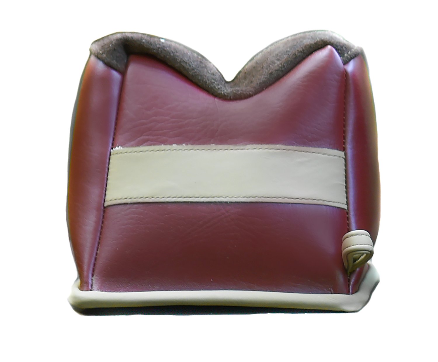 Benchmaster BMALBBMF All Leather Medium Bench Bag - Filled, Brown Leather