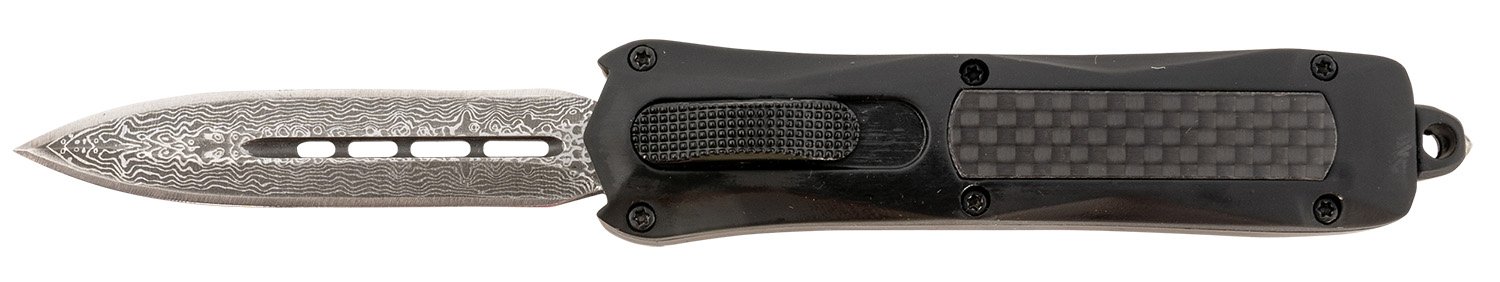 Steel River MA163BDD Spartan Mini 2.70" Damascus OTF Dagger Blade